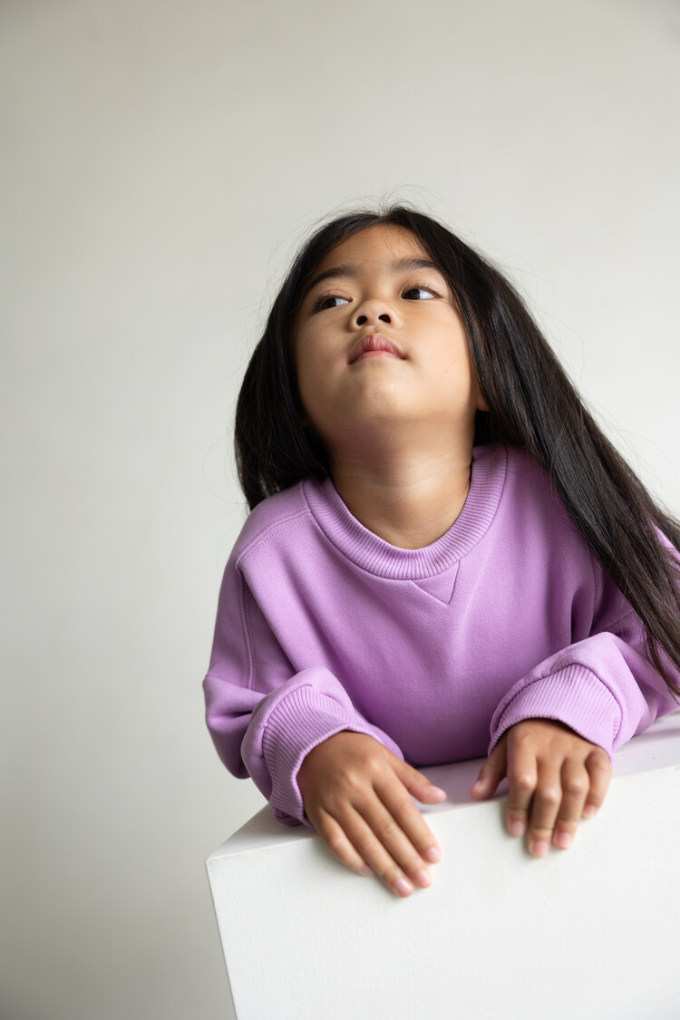 Phil & Phae Chunky sweater - bright lilac