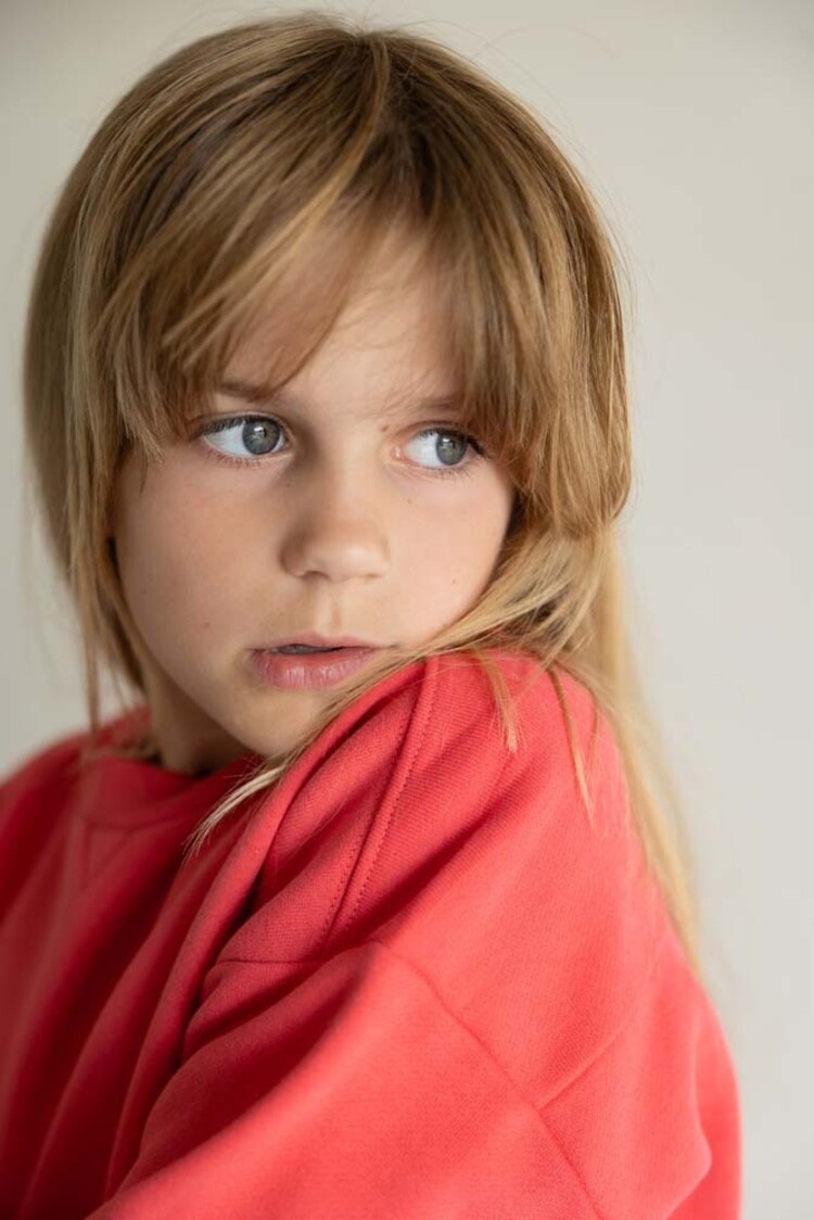 Phil & Phae Chunky sweater - coral