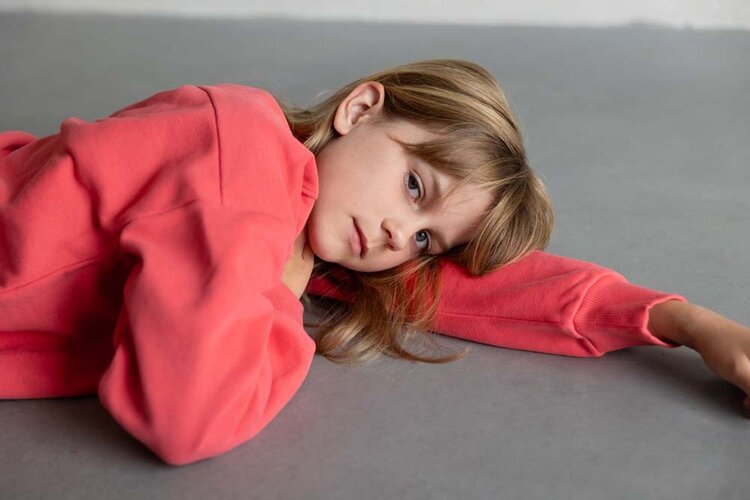 Phil & Phae Chunky sweater - coral