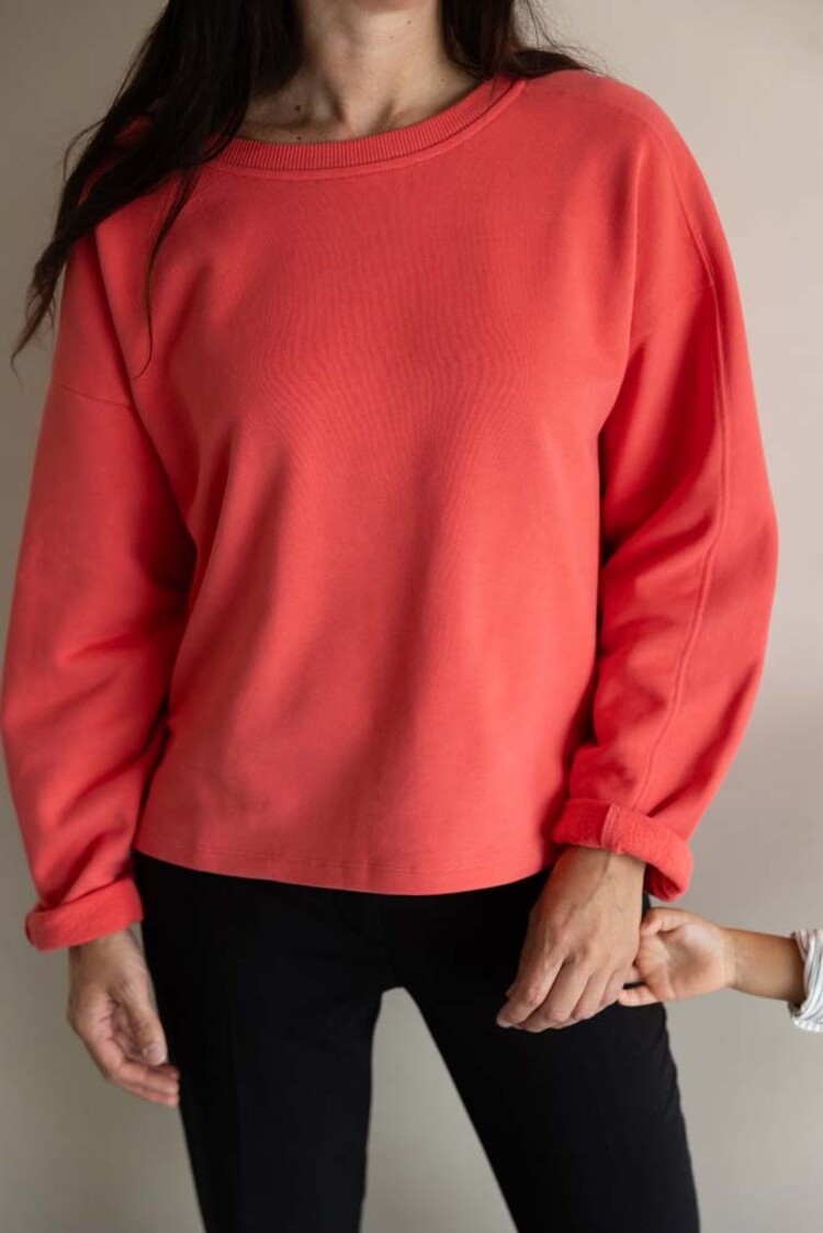 Phil & Phae Chunky sweater - coral