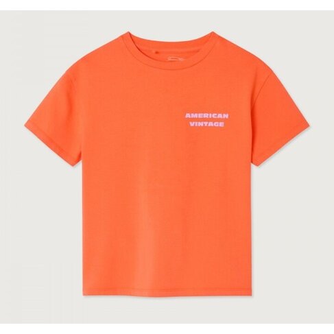 American Vintage FIZVALLEY t-shirt - Mandarine Vintage