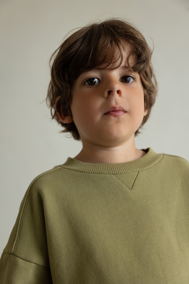 Phil & Phae Chunky sweater - soft moss