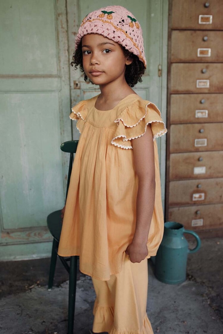 Emile et Ida Robe Voile de Coton - Blossom