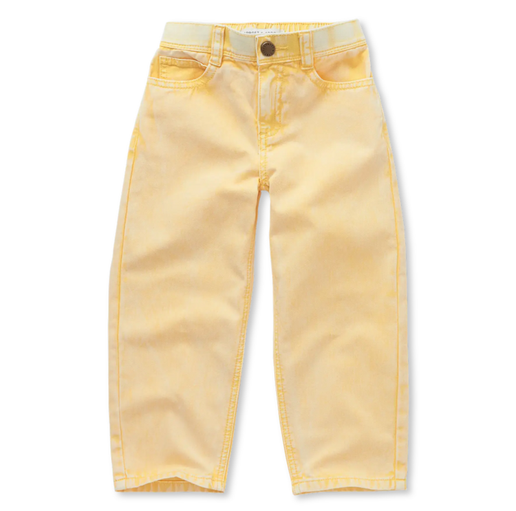 Sproet & Sprout Denim Pants - Pastel Yellow