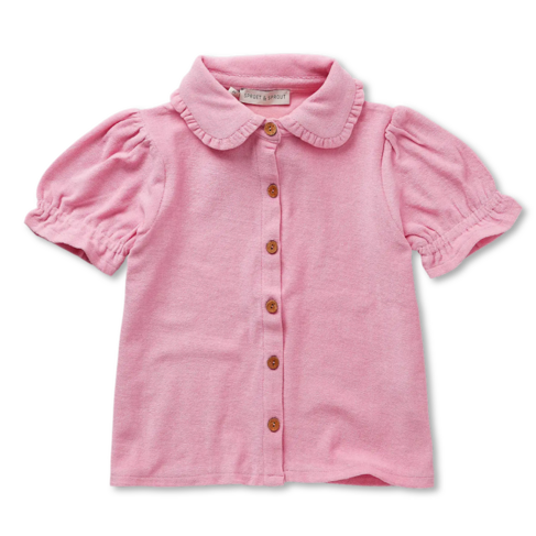 Sproet & Sprout Ruffle Blouse - Podium Pink