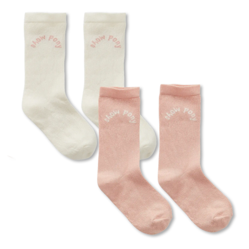 Sproet & Sprout Socks 2-Pack - Blush Pink