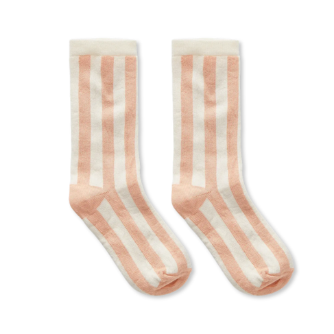 Sproet & Sprout Socks Stripe - Blush Pink