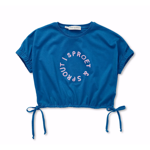 Sproet & Sprout Girls T-shirt Sproet - Sports Blue