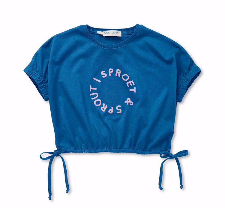 Sproet & Sprout Girls T-shirt Sproet - Sports Blue