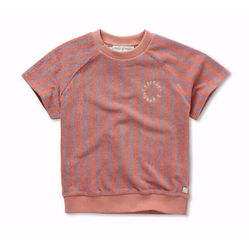 Sproet & Sprout Sweatshirt Raglan Shortsleeve - Rose Dawn