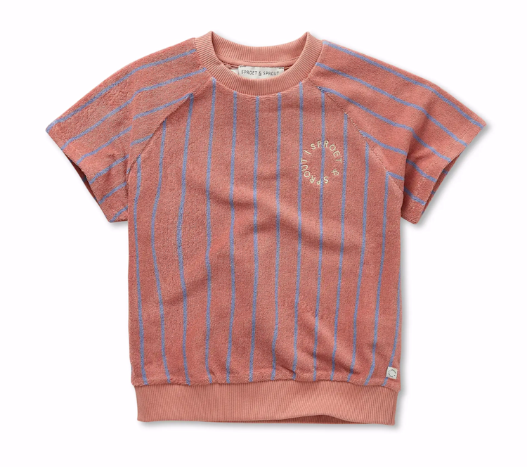 Sproet & Sprout Sweatshirt Raglan Shortsleeve - Rose Dawn