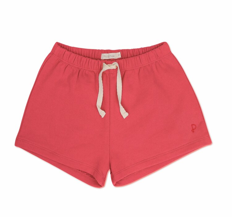 Phil & Phae Sweat beach shorts - Coral