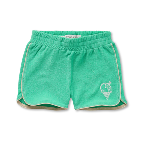 Sproet & Sprout Terry Sport Shorts - Green