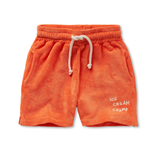 Sproet & Sprout Terry Shorts - Orange Sprint