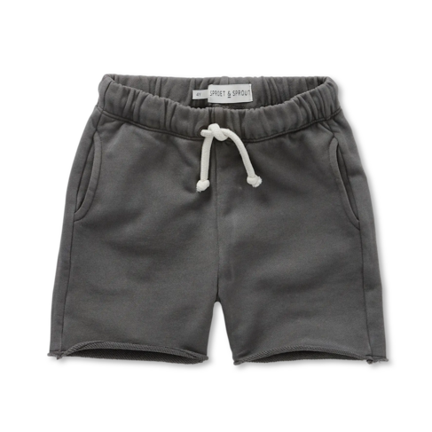 Sproet & Sprout Sweat Shorts - Washed Black