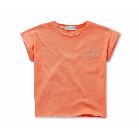 Sproet & Sprout Linen T-shirt Orange - Orange Sprint