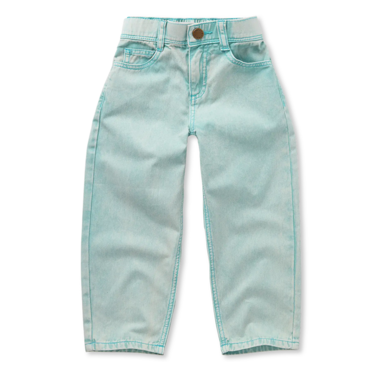 Sproet & Sprout Denim Pants Green - Silt Green