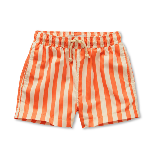 Sproet & Sprout Swim Shorts Stripes - Sesame