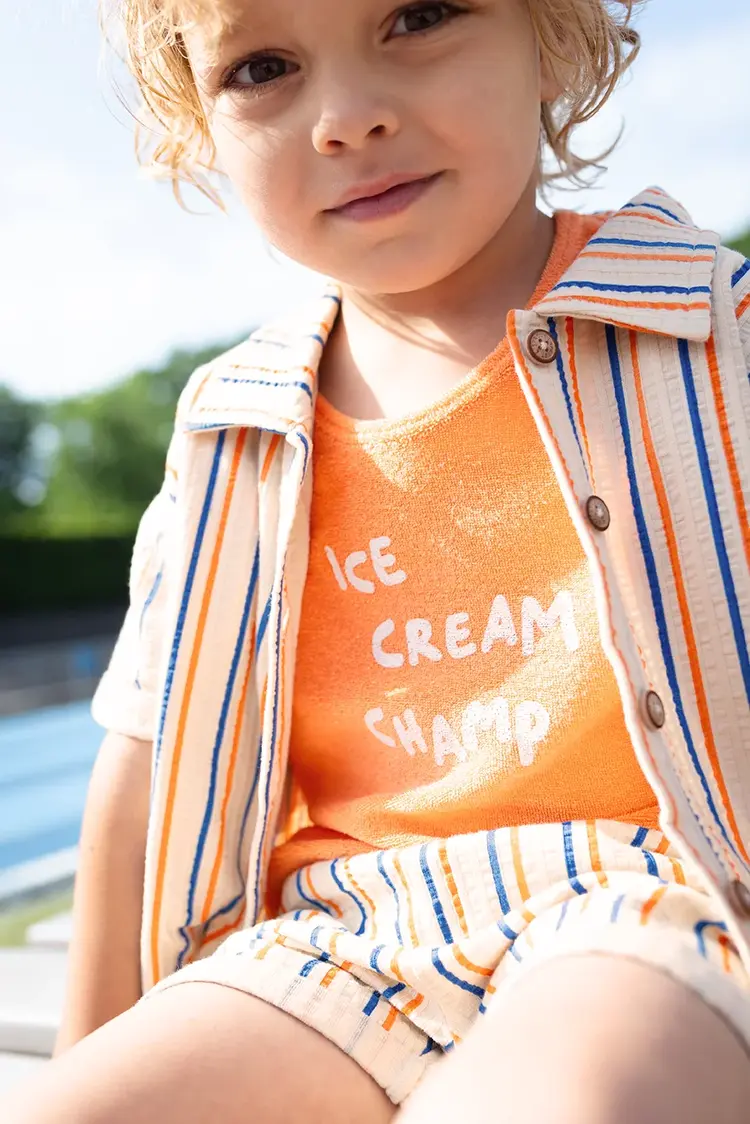 Sproet & Sprout Swim T-shirt Orange - Orange Sprint