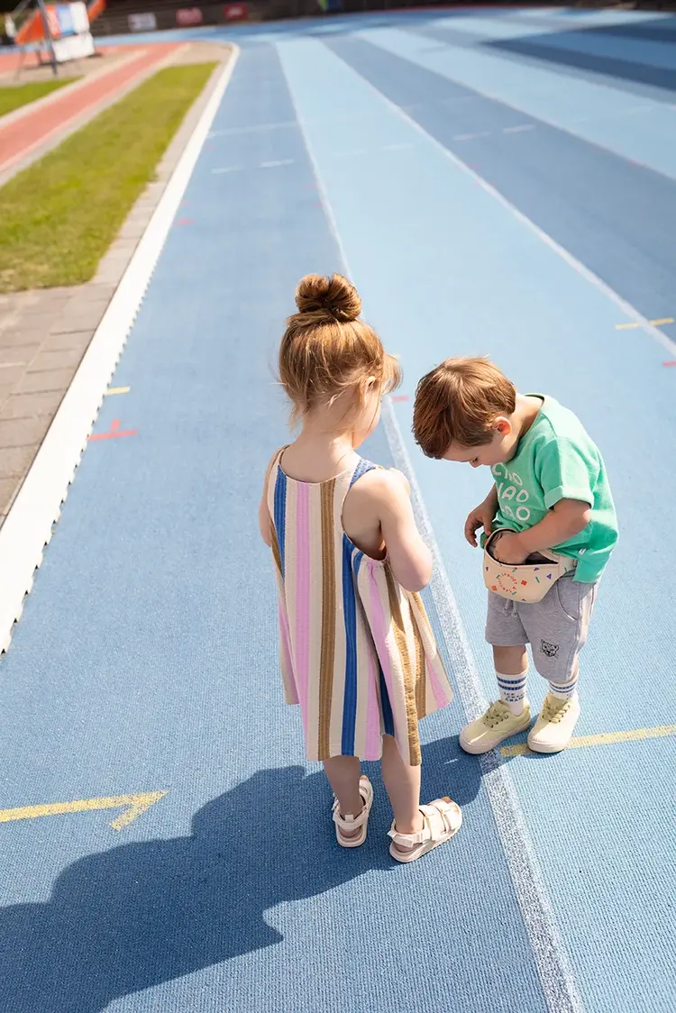 Sproet & Sprout Terry T-shirt Ciao - Jade Green