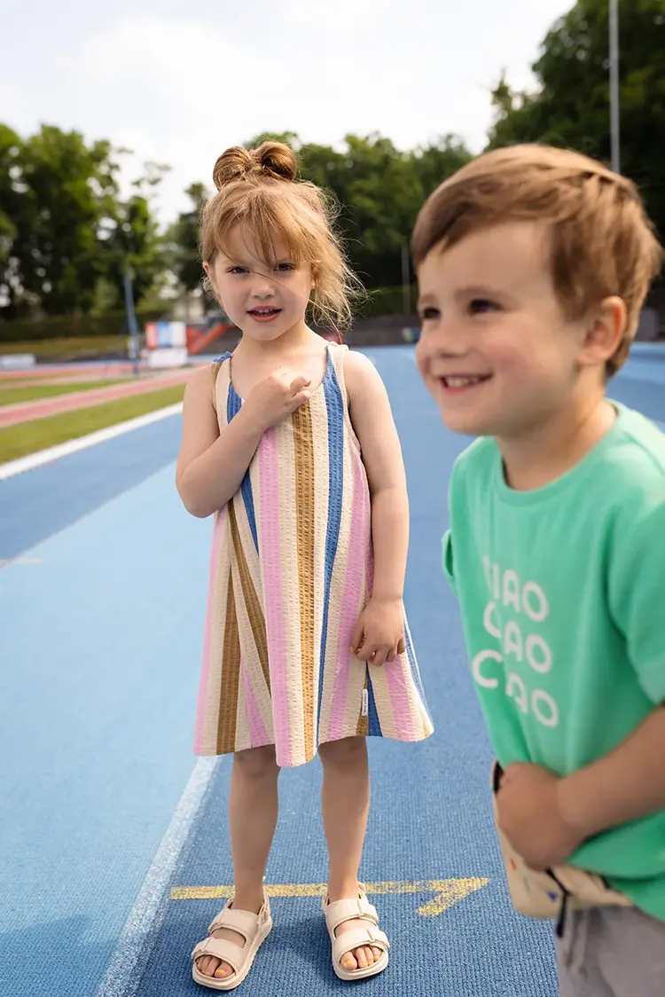 Sproet & Sprout Terry T-shirt Ciao - Jade Green