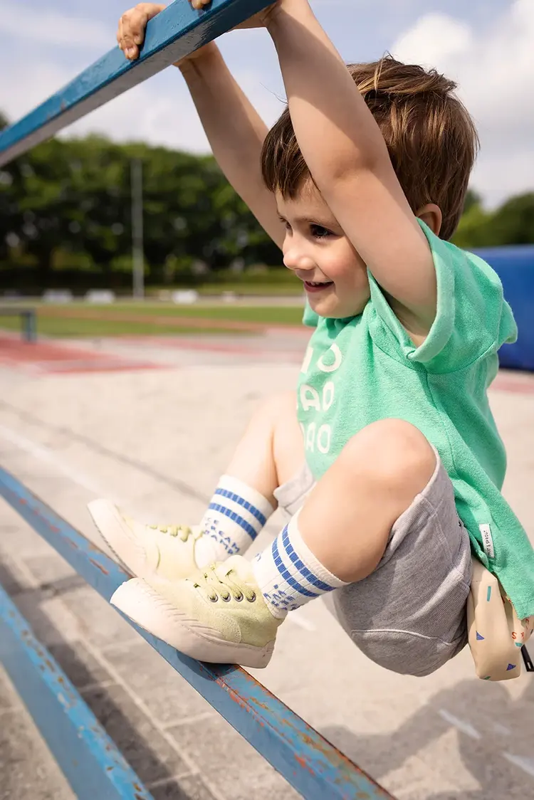 Sproet & Sprout Terry T-shirt Ciao - Jade Green