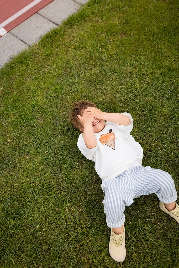 Sproet & Sprout Jersey Twill Denim Pants - Denim Blue