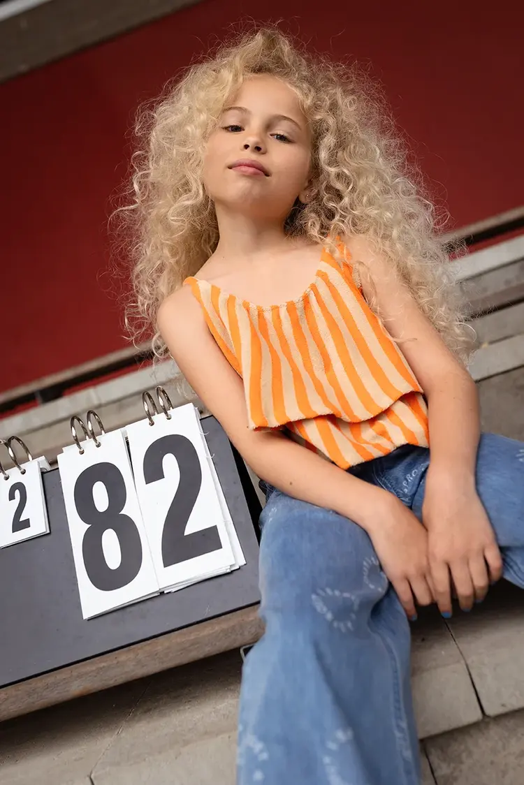 Sproet & Sprout Cropped Layer Top - Sesame