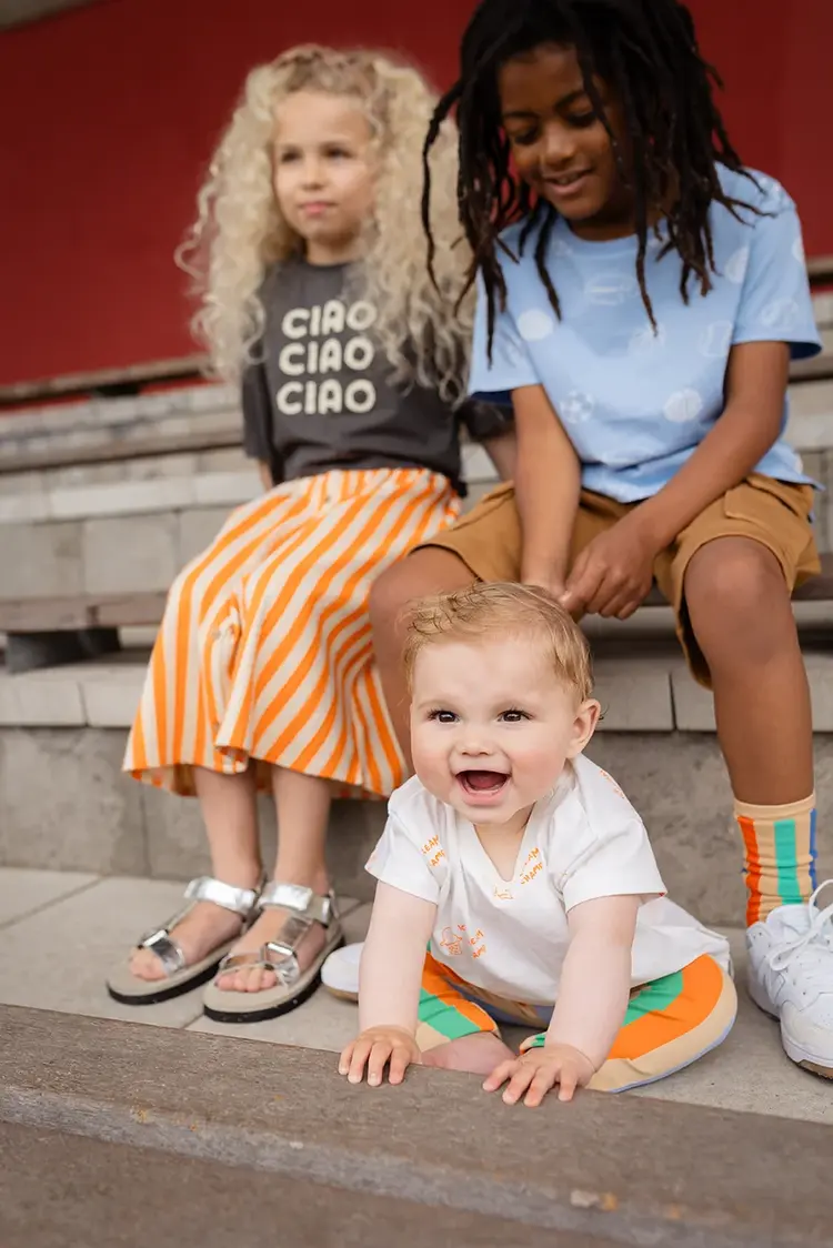 Sproet & Sprout Leggings Multi Stripes - Sand