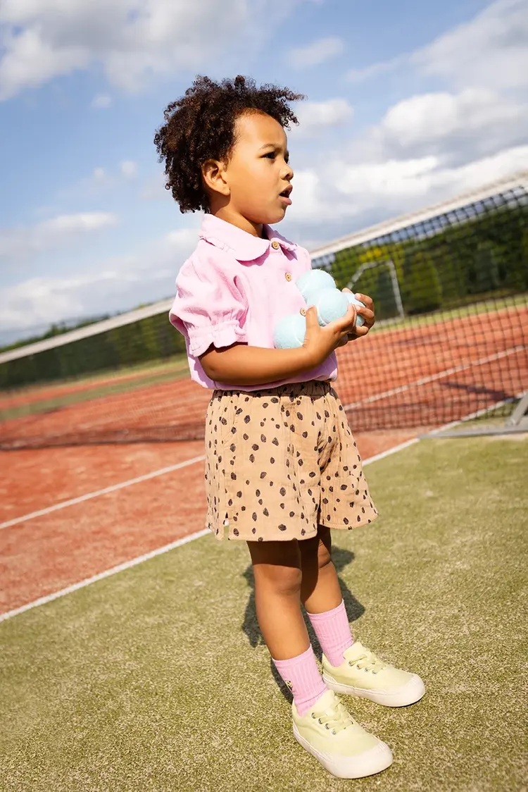 Sproet & Sprout Ruffle Blouse - Podium Pink
