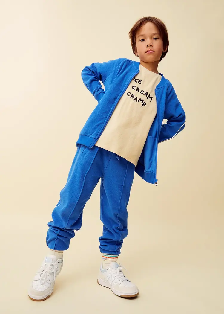 Sproet & Sprout Terry Track Pants - Sports Blue