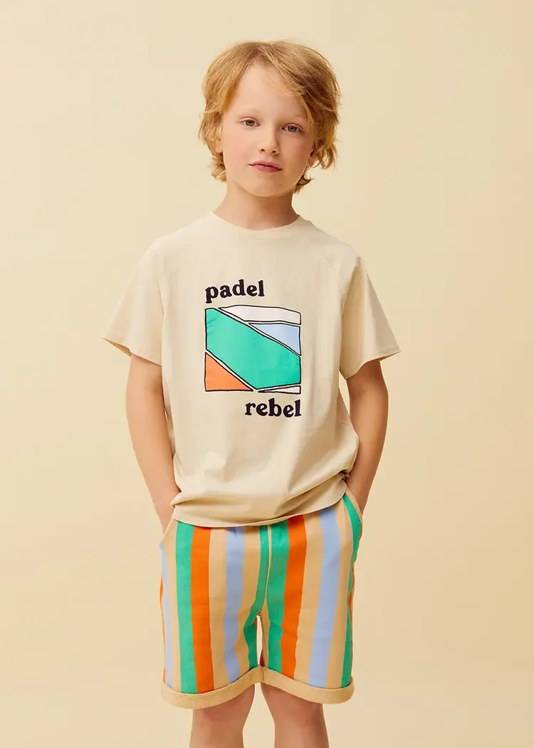Sproet & Sprout Raglan T-shirt Padel Rebel - Sesame