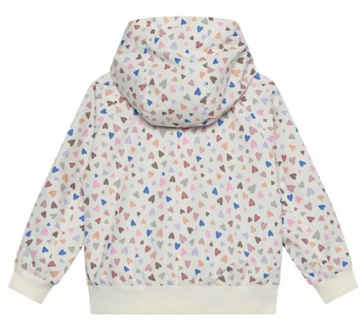 Enfant Bomber Jacket  - Eggnog Hearts