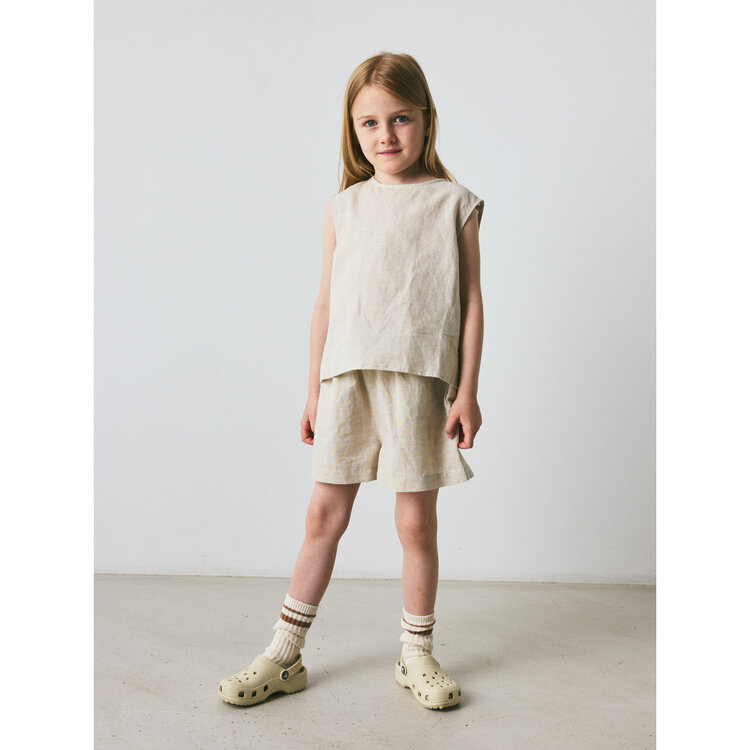 Bruno Bruno Nation Vida Top - Feather Gray Beige