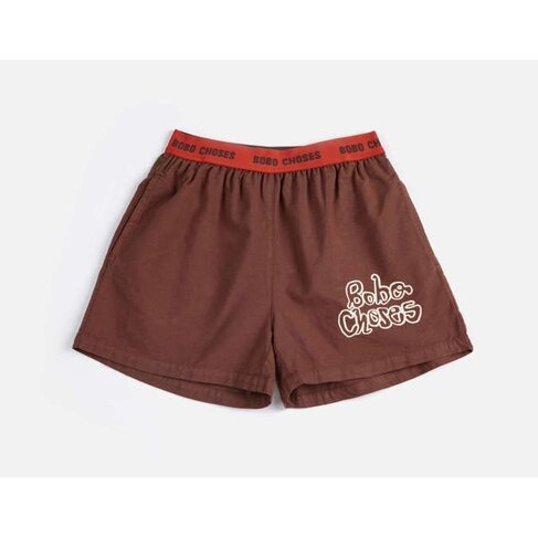Bobo Choses Bobo Choses By Hand woven bermuda shorts