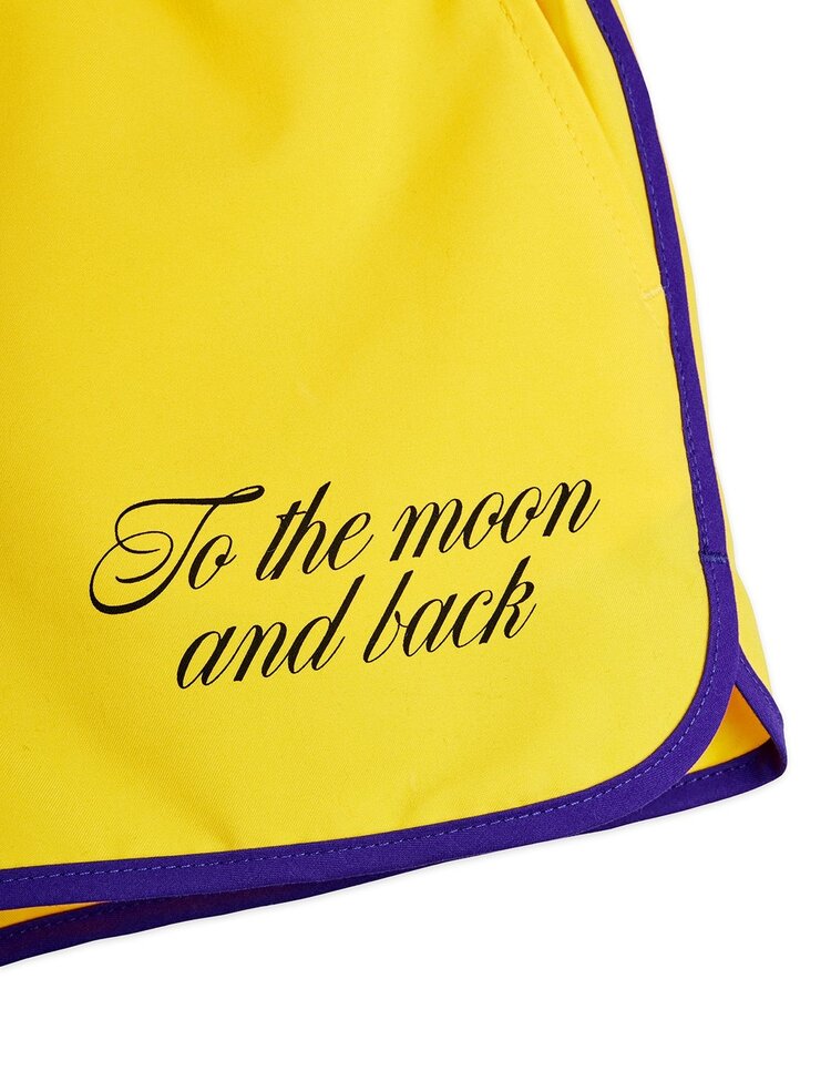 Mini Rodini To the moon sp swim shorts - yellow