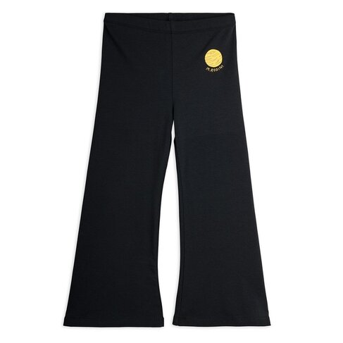 Mini Rodini Planet sp flared trousers - black