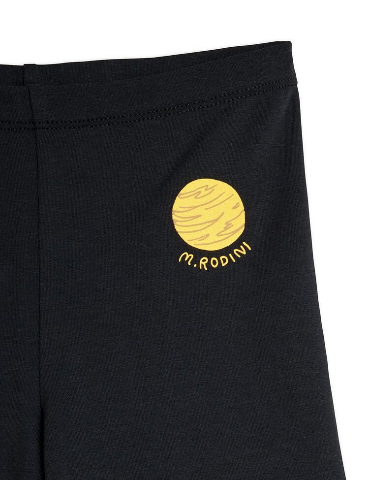 Mini Rodini Planet sp flared trousers - black