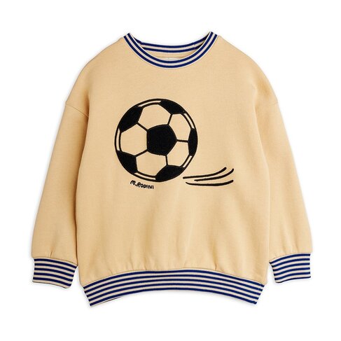 Mini Rodini Football Chenille Sweatshirt - Beige