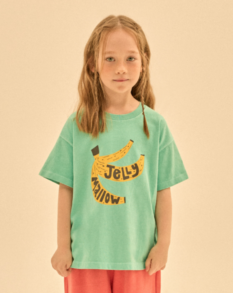 Jelly Mallow Banana Pigment T-shirt