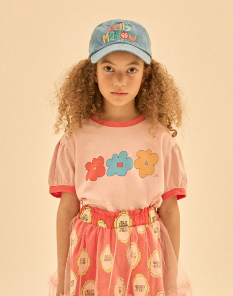 Jelly Mallow Flower Puff T-shirt