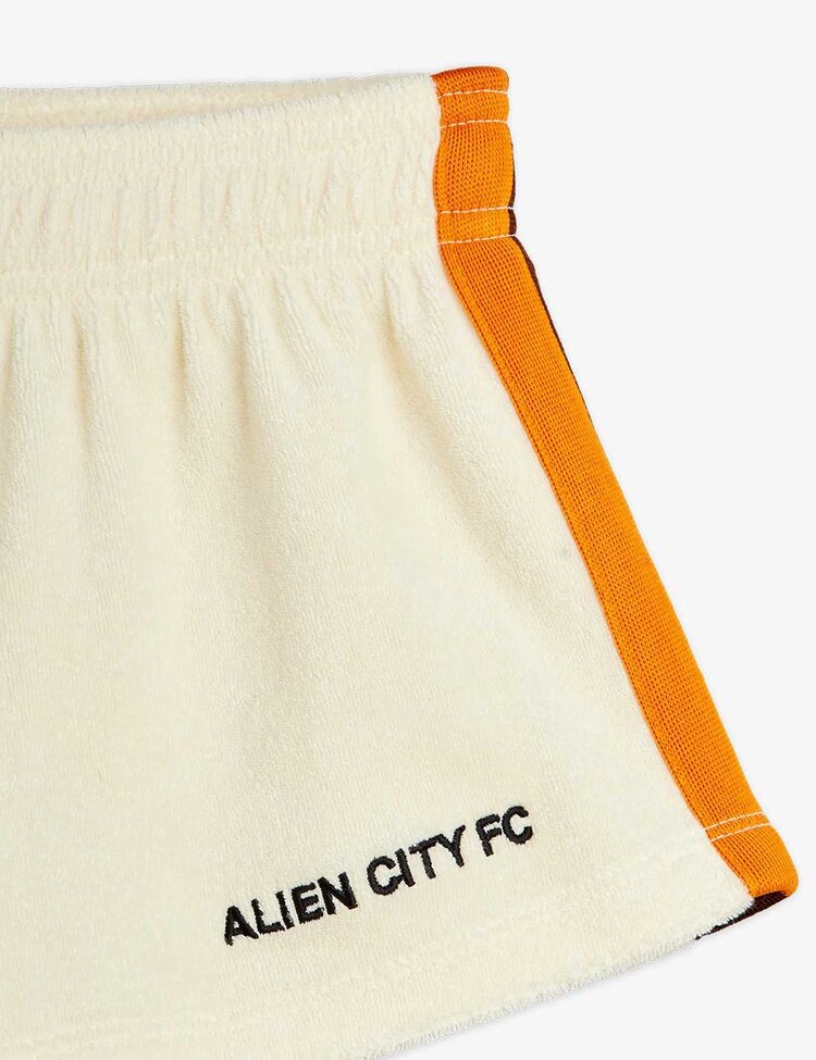 Mini Rodini Alien City FC emb terry sweatshorts