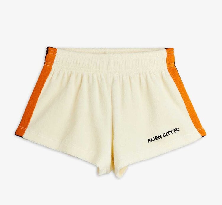 Mini Rodini Alien City FC emb terry sweat shorts