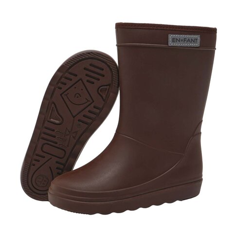 Enfant Thermo Boots Solid - Coffee Bean