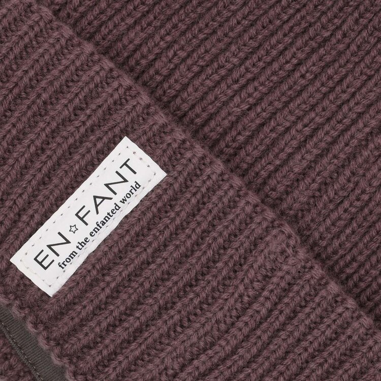 Enfant Beanie with Lining - Flint