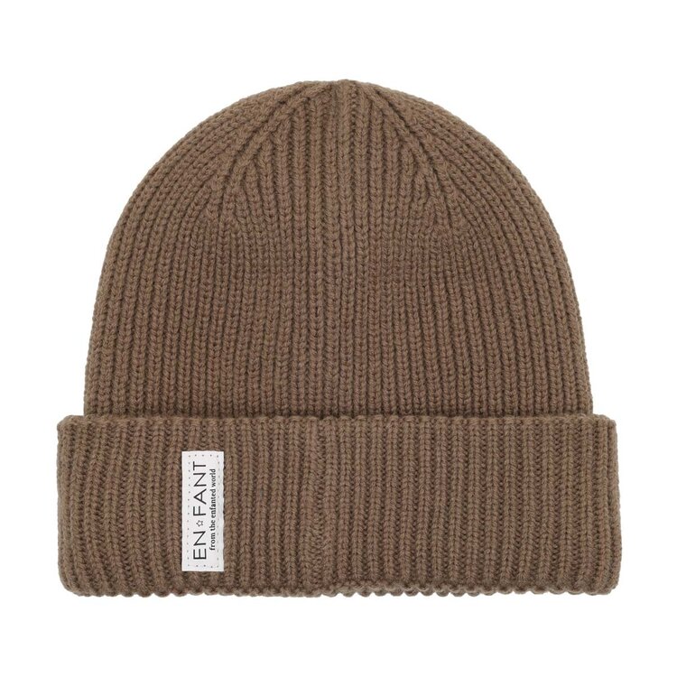 Enfant Beanie with Lining - Pine Bark