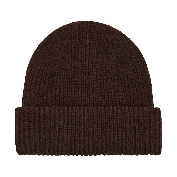 Enfant Beanie w. Lining - Coffee Bean