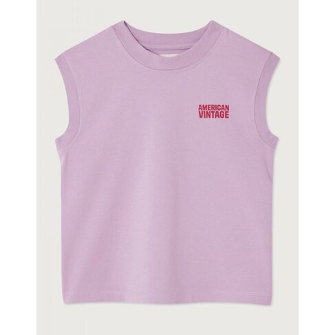 American Vintage GIXY top - Lilas Pastel