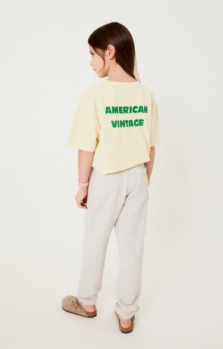 American Vintage FIZVALLEY t-shirt -  Creme Anglaise Vintage