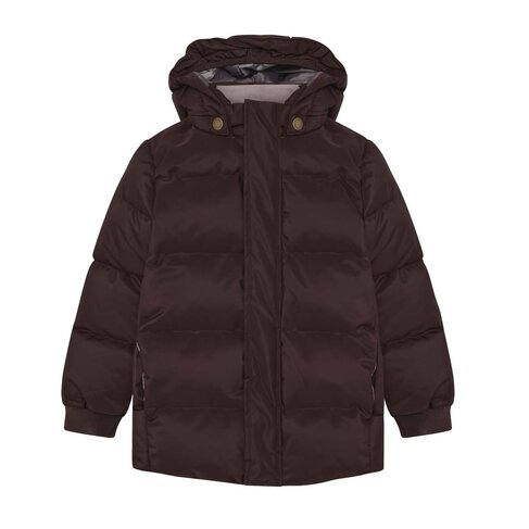 Enfant Jacket Quilt - Solid Coffee Bean